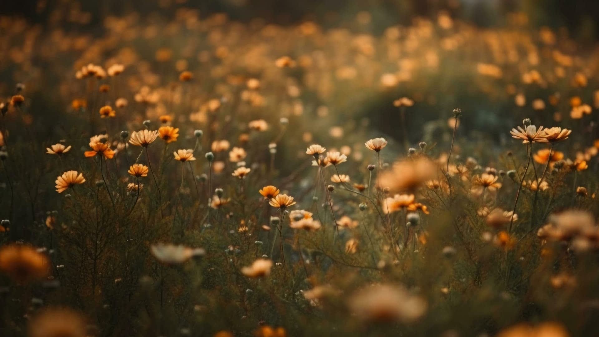 A field filled with yellow wildflowers in soft focus, creating a warm and serene atmosphere. - Olive Oil Times