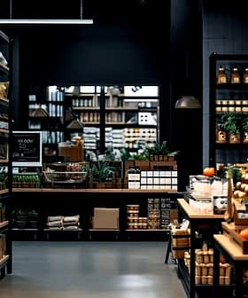 Interior view of a grocery store featuring shelves stocked with various food products and items. - Olive Oil Times