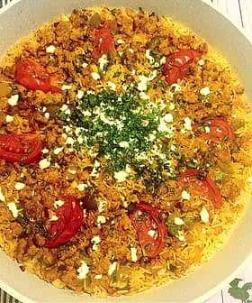 One Pot Spanish Chorizo and Rice