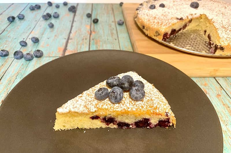 Blueberry Olive Oil Cake