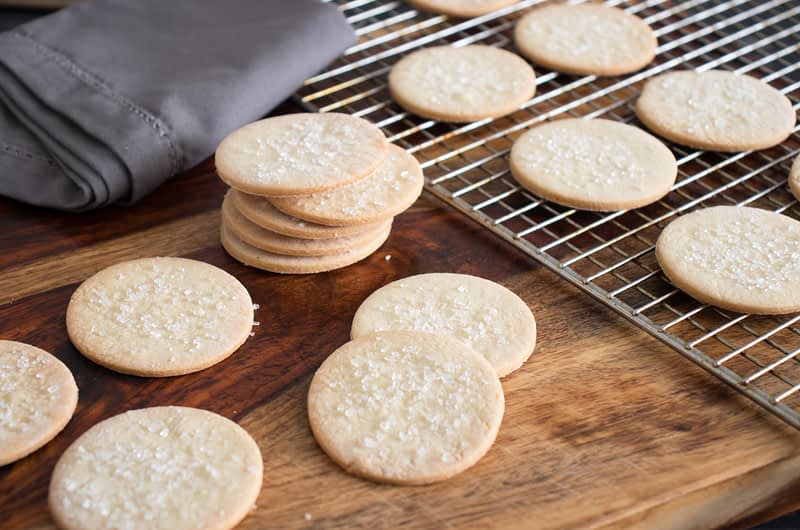 Olive Oil Sablé Cookies 