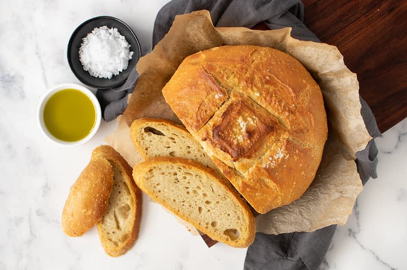 Olive Oil & Sea Salt Bread Boule 