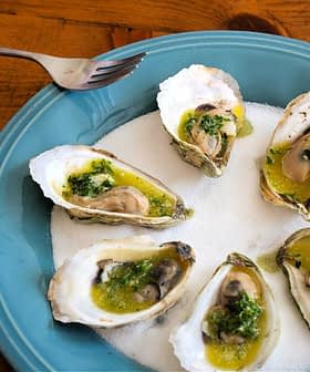 Grilled Oysters with Citrus and Olive Oil Gremolata